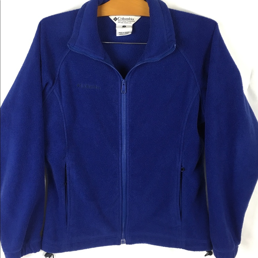 Columbia Zip up fleece.